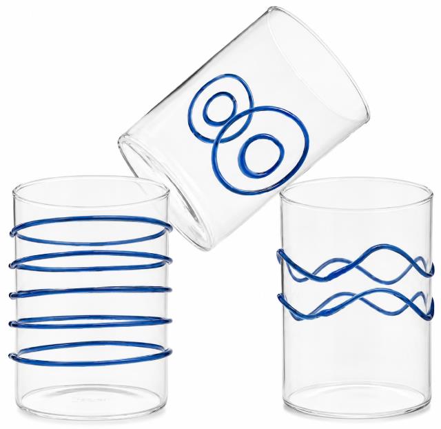 Rental store for TM, GLASS, SKETCH BLUE 9 oz in Camarillo CA